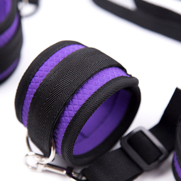 5 pc Bondage Adventure Sets-Purple 5 pc Bondage Adventure Sets-Purple