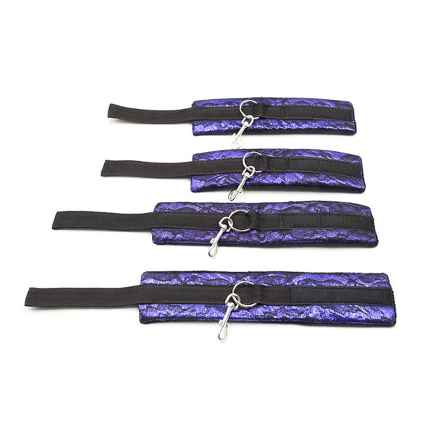 Collar, Wrist and Ankle Cuffs Bondage Kit Collar, Wrist and Ankle Cuffs Bondage Kit