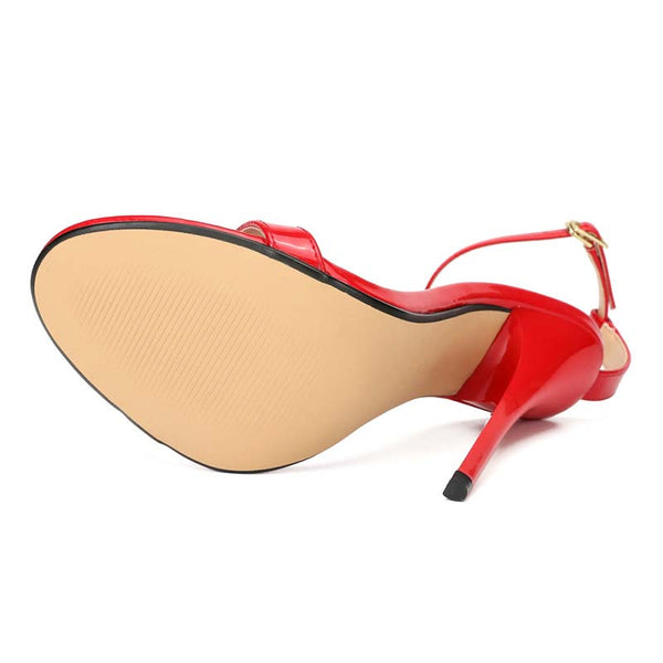 Patent-Leather Open Toe Ankle Strap Stilettos Patent-Leather Open Toe Ankle Strap Stilettos