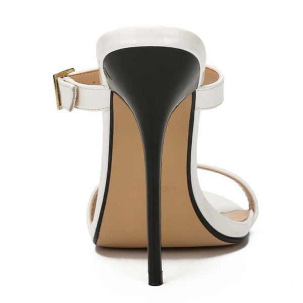 Open Toe Double Band Stiletto Sandals Open Toe Double Band Stiletto Sandals