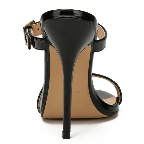 Open Toe Double Band Stiletto Sandals Open Toe Double Band Stiletto Sandals