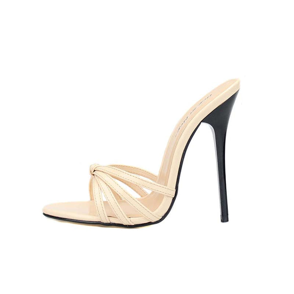 Corset Strap High Heels Slides Corset Strap High Heels Slides