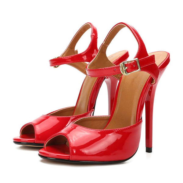 Peep Toe High Heel Stilettos Peep Toe High Heel Stilettos
