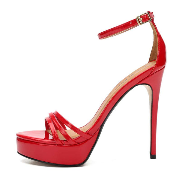 Open Toe Stilettos with Platform Open Toe Stilettos with Platform