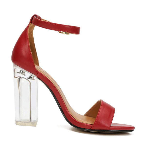 Open Toe Chunky High Heel Sandals Open Toe Chunky High Heel Sandals