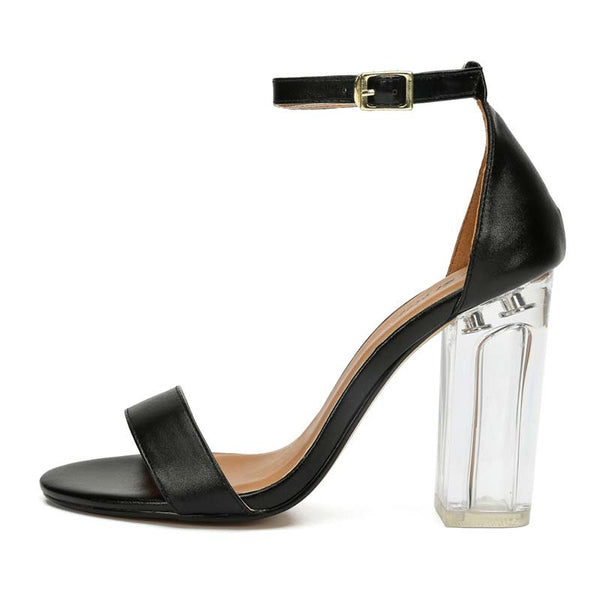 Open Toe Chunky High Heel Sandals Open Toe Chunky High Heel Sandals