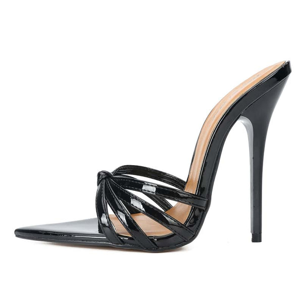 Pointed Toe Corset Straps High Heel Sandals Pointed Toe Corset Straps High Heel Sandals