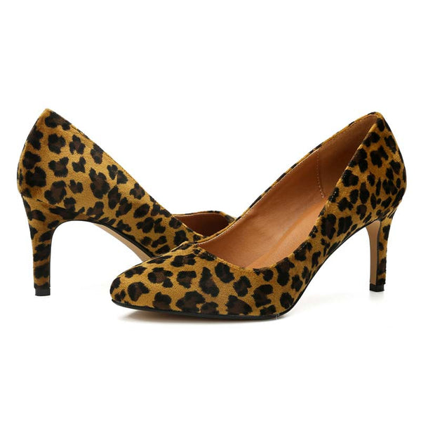 Leopard Print High Heel Pumps Leopard Print High Heel Pumps