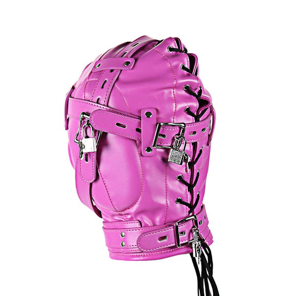 PU Leather Padded Hood PU Leather Padded Hood