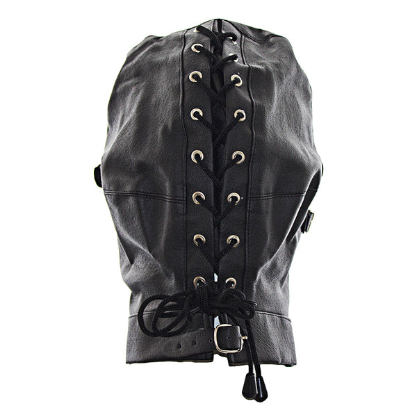 Hood with Detachable Blinders and Ball Gag Hood with Detachable Blinders and Ball Gag