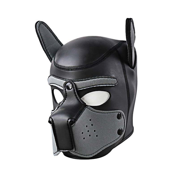 Leather Puppy Hood with Bendable Ears Leather Puppy Hood with Bendable Ears
