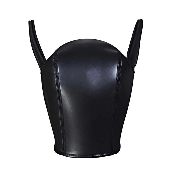 Leather Puppy Hood with Bendable Ears Leather Puppy Hood with Bendable Ears