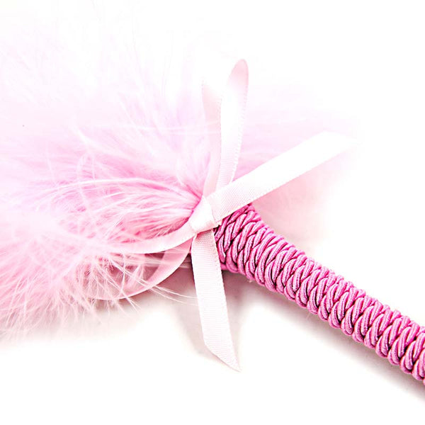 Fluffy Feather Body Tickler with Bow-Knot Fluffy Feather Body Tickler with Bow-Knot
