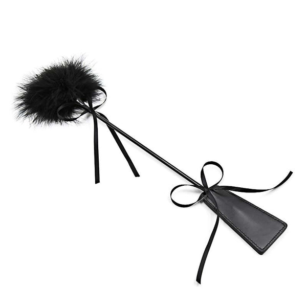 Fetish Fantasy Series Feather Crop with Bow-Knot Fetish Fantasy Series Feather Crop with Bow-Knot