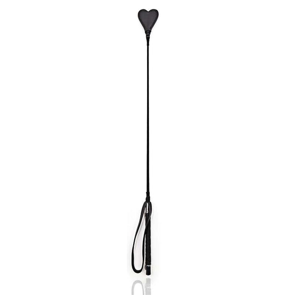 PU Leather Black Heart Riding Crop PU Leather Black Heart Riding Crop