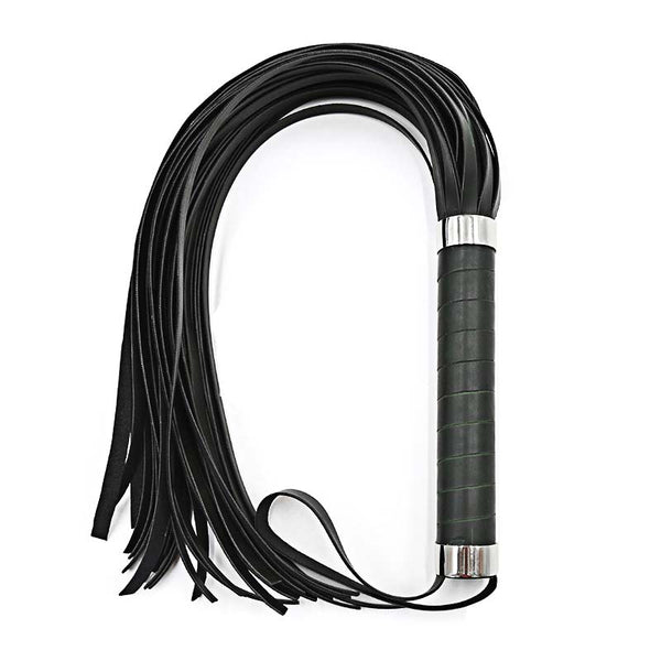 Flogger Whip with Metal Grip Flogger Whip with Metal Grip