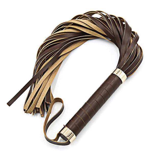 Flogger Whip with Metal Grip Flogger Whip with Metal Grip