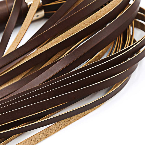 Flogger Whip with Metal Grip Flogger Whip with Metal Grip