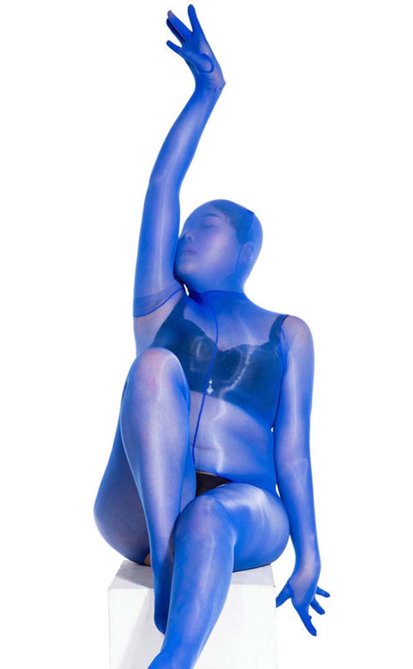 Unisex Hooded Bodystockings with Fingers, Open Crotch Unisex Hooded Bodystockings with Fingers, Open Crotch