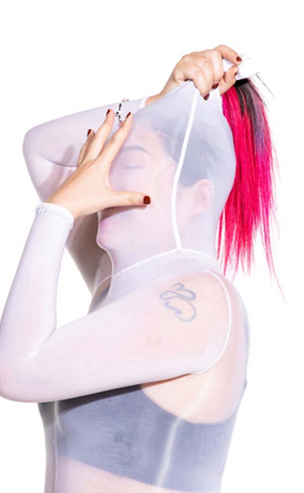 Glossy Hooded Unisex Bodystockings Glossy Hooded Unisex Bodystockings