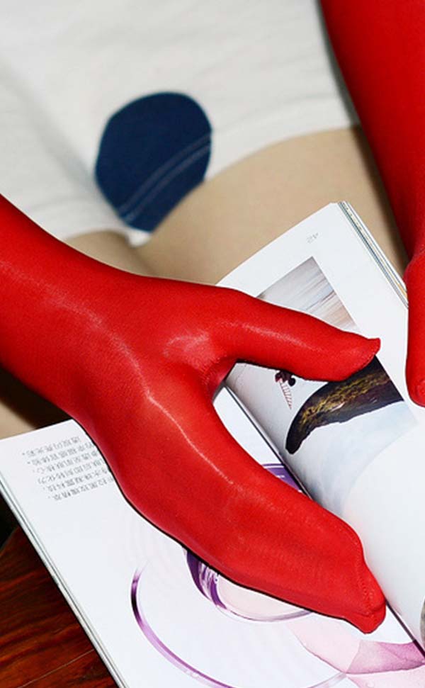 Glossy Long Gloves Glossy Long Gloves