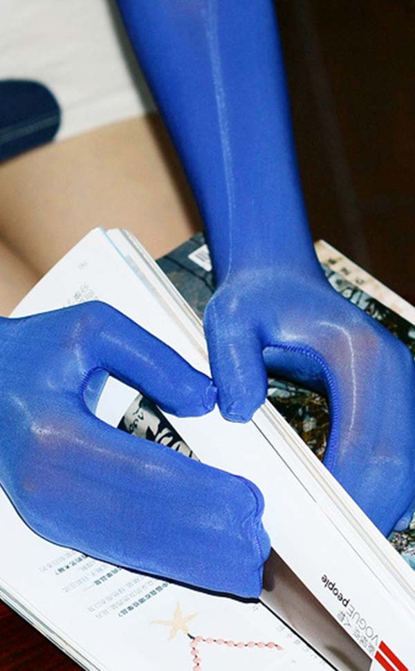 Glossy Long Gloves Glossy Long Gloves