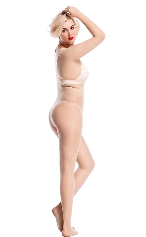 Unisex Sheer Seamless Bodystockings with Fingers and Toes Unisex Sheer Seamless Bodystockings with Fingers and Toes