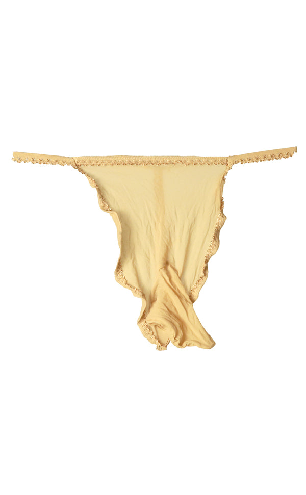 Men Sexy See Through Nylon G String Closed Sheath Underwear