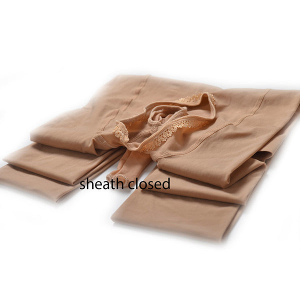 Men’s Crotchless Pantyhose Sheath Close