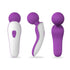 USB Rechargable Silicone Wand Vibrator