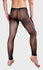 Ultra-Sheer Glossy Footless Pantyhose for Men with Sheath Open