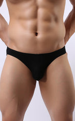 Men's Sexy Low Rise Bikinis with Pouch