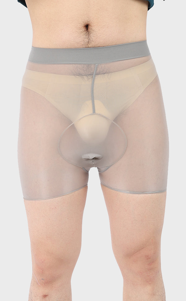 Men’s Glossy Underwear with Pouch