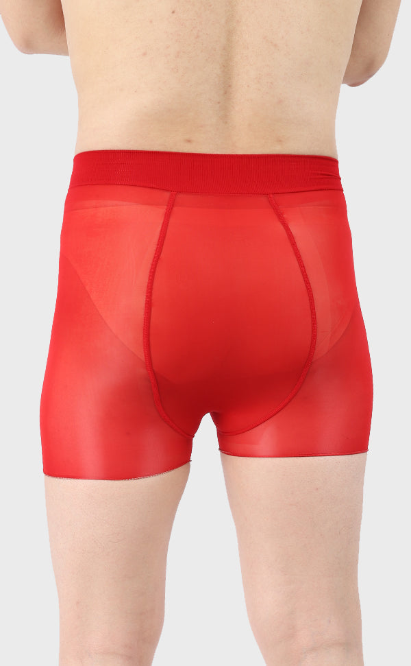 Men’s Glossy Underwear with Pouch