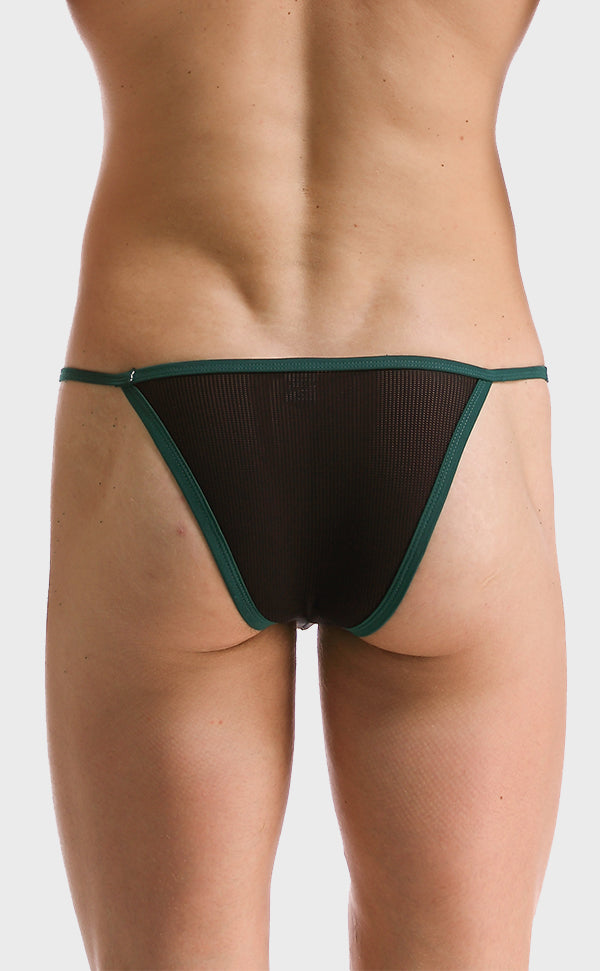 Sexy Breathable Mesh Thong for Men