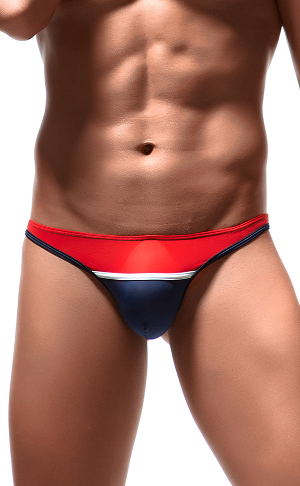 Men's Contrast Color Thongs