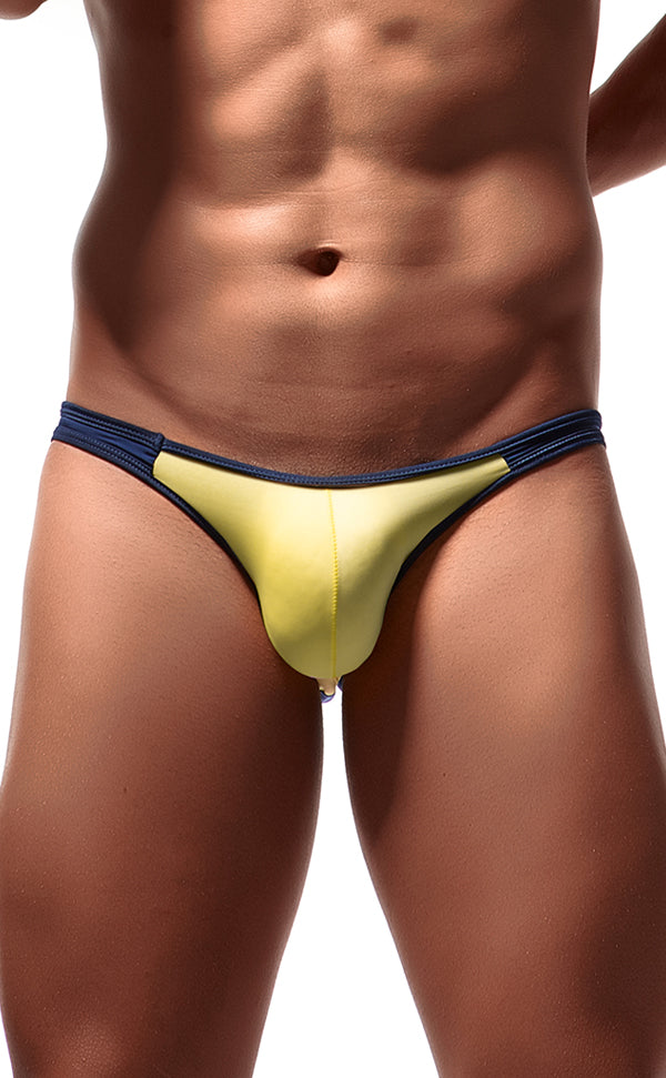 Men's Smooth Contrast Color Briefs