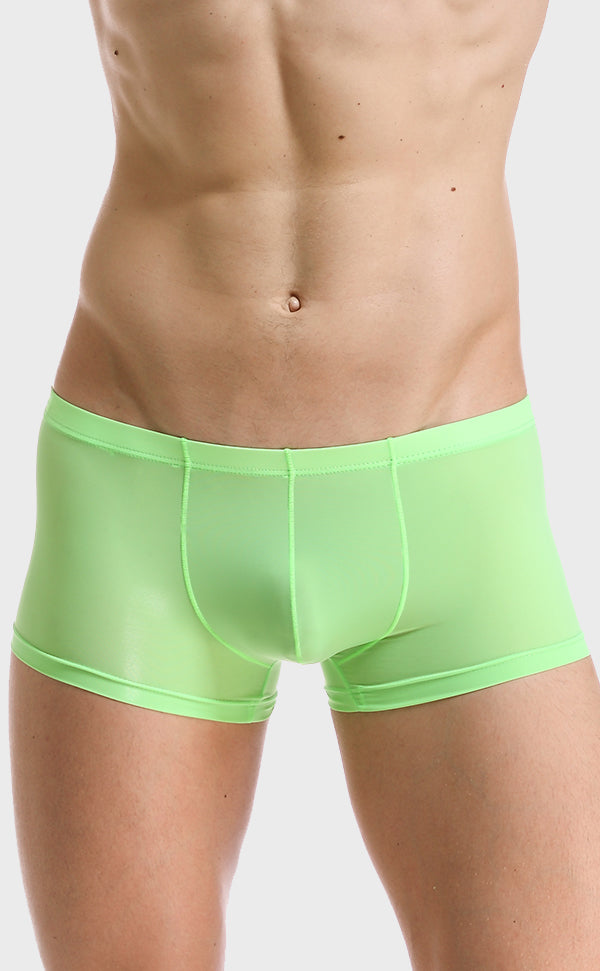 Men’s Sheer U-shape Ice Silk Trunk