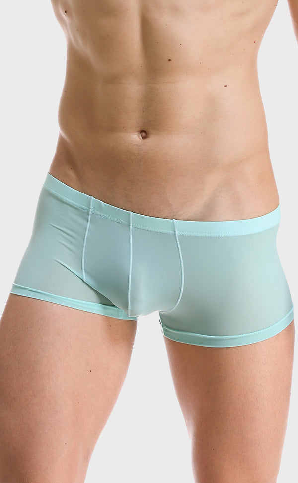 Men’s Sheer U-shape Ice Silk Trunk