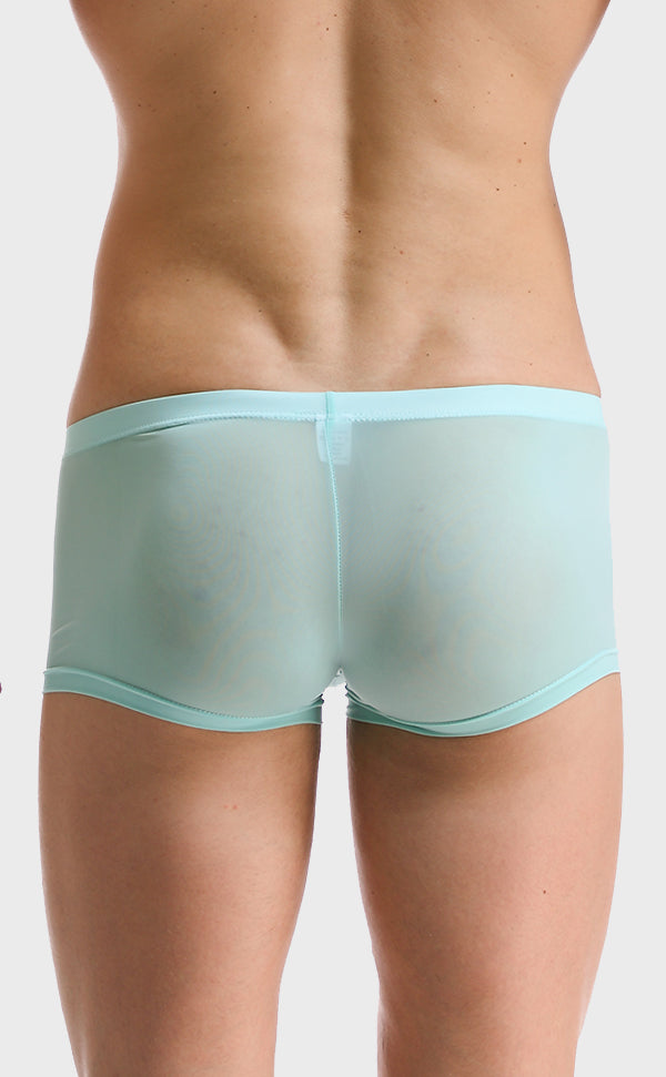 Men’s Sheer U-shape Ice Silk Trunk