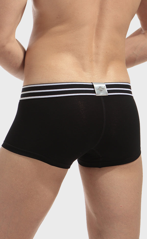 Men's Cotton Fashion Trunk with Pouch