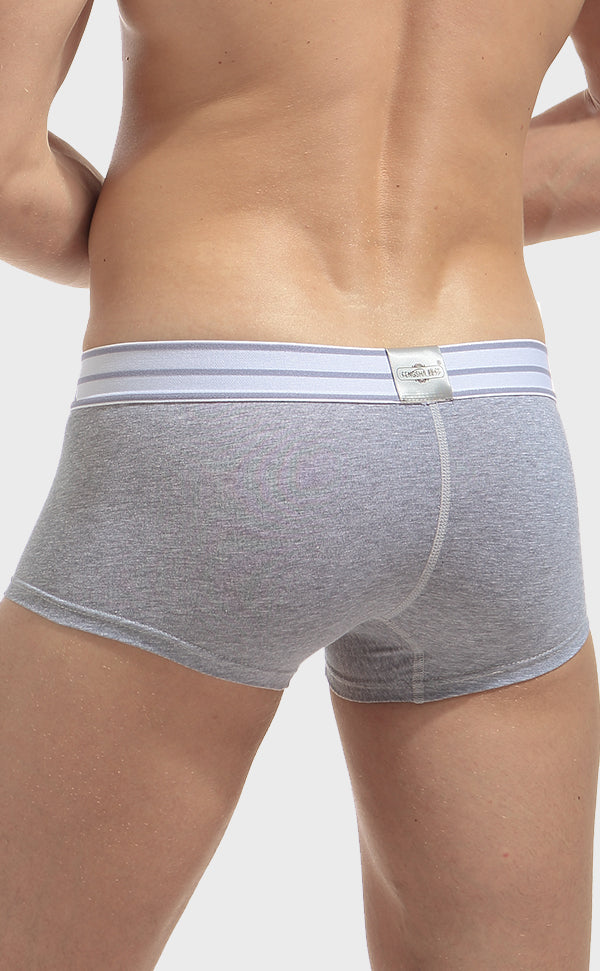 Men's Cotton Fashion Trunk with Pouch