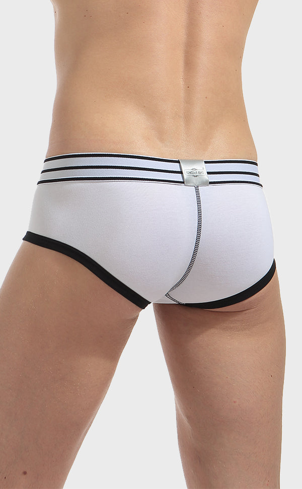 Cotton Fashion Bicolor Trunk with Pouch