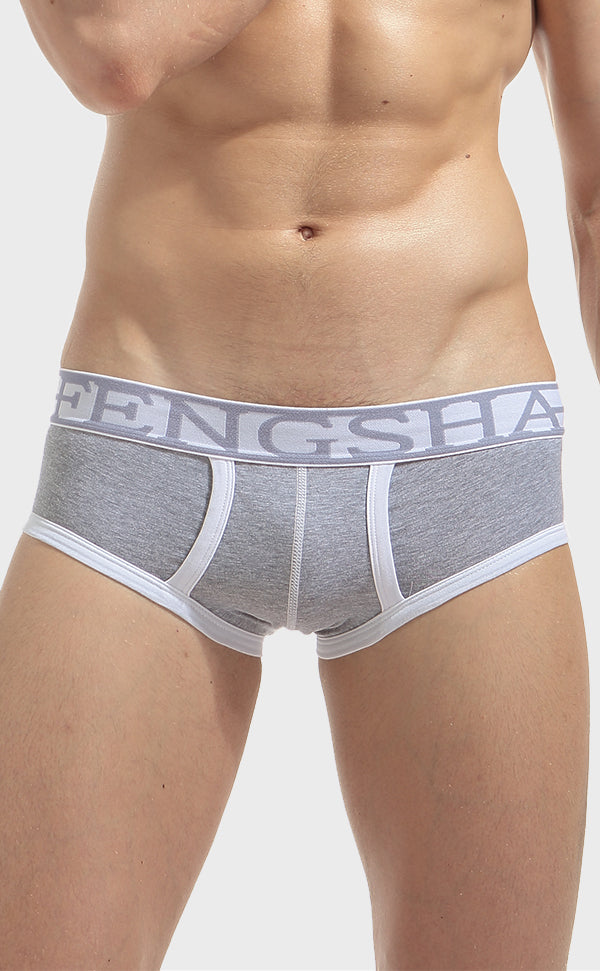 Cotton Fashion Bicolor Trunk with Pouch