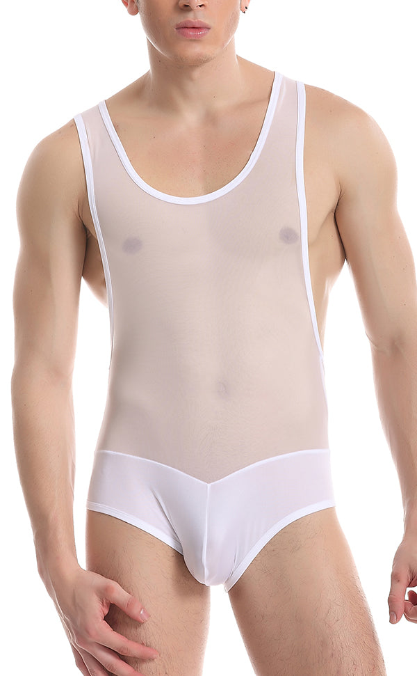 Men's Sexy All Sheer Body Lingerie