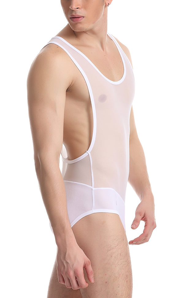 Men's Sexy All Sheer Body Lingerie