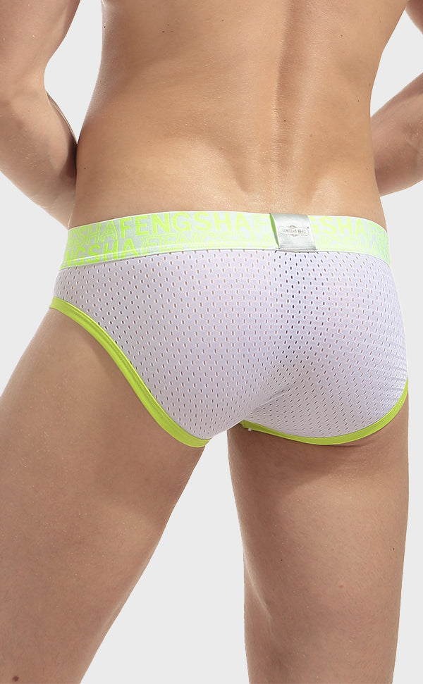 Semi Sheer Fashion Mesh Briefs for Men