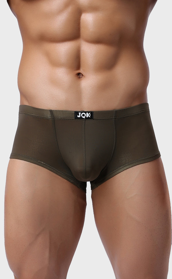 Men's Smooth See Through Micro Trunk