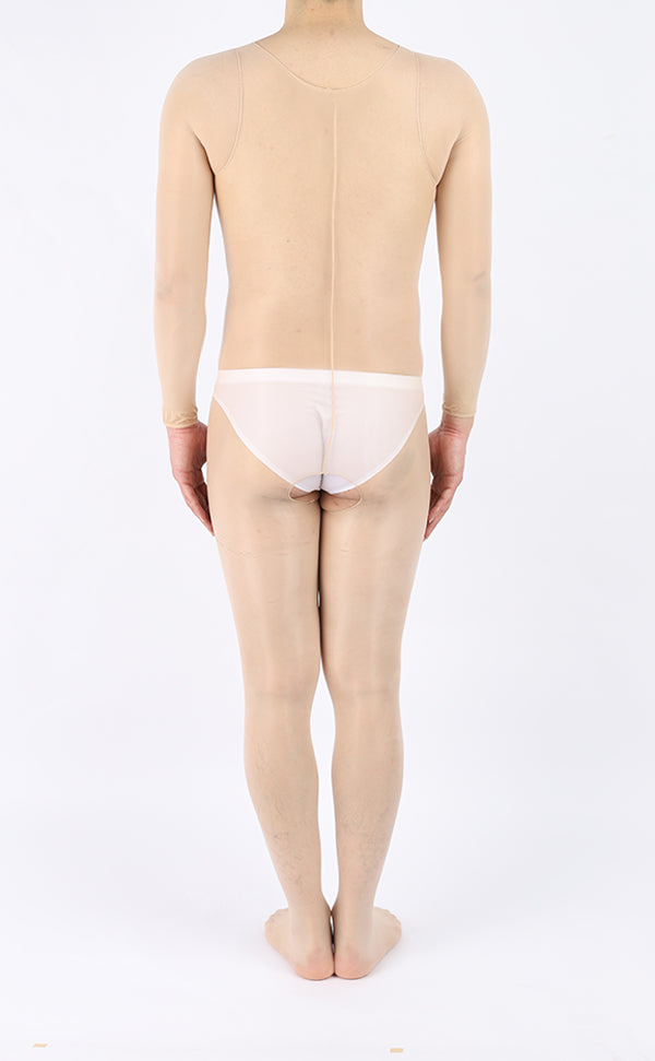 Unisex Sheer Glossy Bodystockings