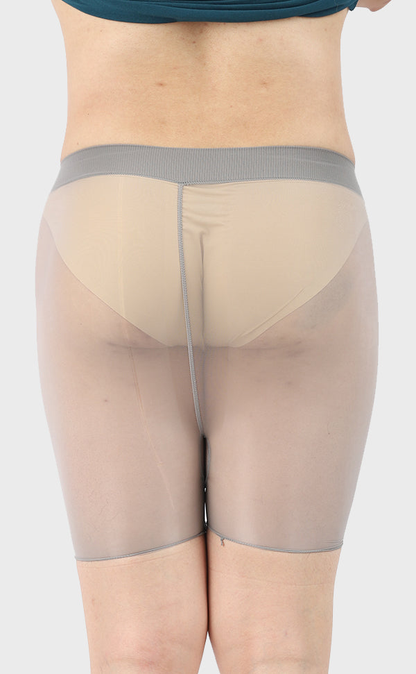 Men's Sheer Pantyhose Boxer Trunks